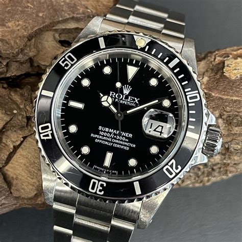 rolex submariner date 16610 v series|Rolex Submariner 16610 review.